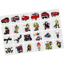 MEMORY strażackie - 24 pary